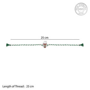 Colgantes y dijes finos de plata Choco Frappe Rakhi - Product Image 3