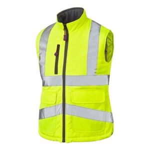 เสื้อแจ็กเก็ตนิรภัยสะท้อนแสง Hi-Vis ปรับแต่งได้โลโก้โพลีเอสเตอร์แบบปรับแต่งได้สำหรับเพิ่มความปลอดภัยในการสะท้อนแสง - Product Image 1