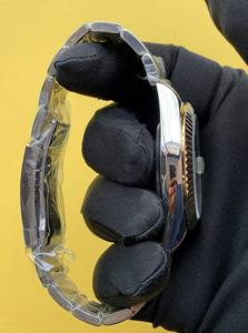 Meilleures ventes Montre-bracelet mécanique automatique en acier inoxydable avec cadran indexé de 41 mm, mouvement automatique, luxe, mode, à prix réduit - Product Image 4