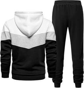 ชุดวอร์มใส่วิ่งสำหรับผู้ชายชุดวอร์มสำหรับผู้ใหญ่ดีไซน์เพรียวบางออกแบบโลโก้ได้ตามต้องการ - Product Image 3