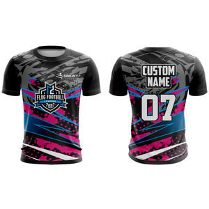 2025 camisetas reversibles de algodón y poliéster transpirables de secado rápido para hombre, camisetas de talla grande con estampado de sublimación - Product Image 1