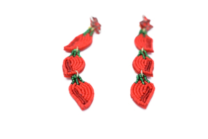 Boucles d'oreilles élégantes en perles USA Luxe Perle Diamant Style classique Emballage personnalisé Cadeau de mariage parfait pour exprimer le patriotisme - Product Image 2