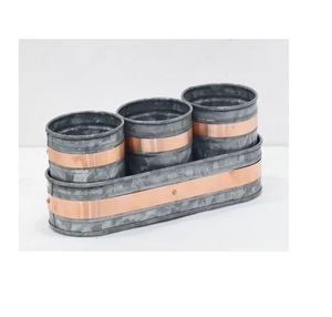 New Caddy <b>Holder</b> In Mango Wood New Look Cutlery <b>utensils</b> <b>Holder</b> For Cutlery Sets New Look Metal Kitchen Storage Box In New Style - Product Image 4