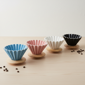 Gotero de Porcelana Multiusos de Primera Calidad 3461007, DURADERO, con Soporte de Madera en Forma de Abanico y Anillo de Silicona - Product Image 6