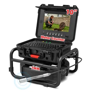 Drain <b>Camera</b> Harder Cable with 512Hz Sonde & Meter Counter - Product Image 2