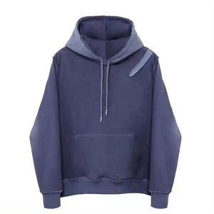 Sweats à capuche sérigraphiés pour hommes OEM Boxy Heavyweight Washed Sun Faded Street Wear - Product Image 1