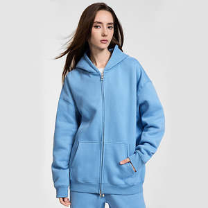 OEM logo personnalisé femmes nouveau style survêtement tenue automne hiver femmes sweats à capuche dames sweats à capuche en coton polaire - Product Image 1