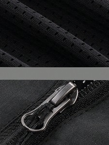 Chaqueta deportiva ultrafina para hombre, soporte de malla transpirable, rayas reflectantes de noche, elasticidad, suavidad para uso diario, frente de invierno - Product Image 4