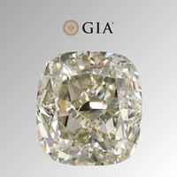 Diamante natural de corte cojín certificado de 1.00 CT, claridad VVS, forma elegante de 5.50 x 5.00 MM, color R/S (LC) suelto para fabricación de joyas