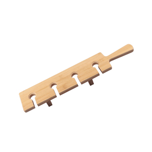 Cá nhân thiết kế Margarita chuyến bay uống nếm tàu chèo gỗ Sampler khay bằng gỗ bia Caddy bắn kính khay chủ - Product Image 3