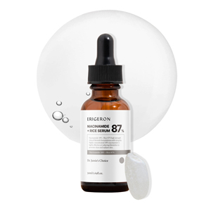 Sérum pour le visage ERIGERON 87% d'extrait de riz + niacinamide 50 ml Soins de la peau coréens OEM en gros - Product Image 1