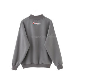 เสื้อสเวตเชิ้ตโอเวอร์ไซส์ผ้าฝ้ายคอกลมพิมพ์ลายออกแบบได้ตามต้องการสำหรับทุกเพศ - Product Image 3