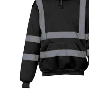 Ropa de Seguridad Reflectante de Alta Calidad y Diseño Duradero, Sudadera con Capucha de Alta Visibilidad Personalizada con Logotipo, Última Llegada en Ropa de Trabajo - Product Image 3
