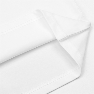 เสื้อยืดครอปไหล่ตกขนาดใหญ่สำหรับผู้ชายผ้าคอตตอน100% เฮฟวี่เวทพิมพ์โลโก้ออกแบบได้ตามต้องการเสื้อผ้าแนวสตรีทสำหรับฟิตเนส - Product Image 5