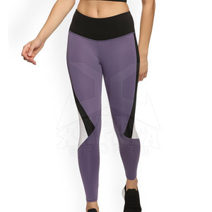 Leggings de Yoga para Mujer de Alta Calidad Hechos a Medida, Transpirables, Hasta la Rodilla, de Spandex/Poliéster, Color Sólido, Cintura Elástica, para Fitness - Product Image 1