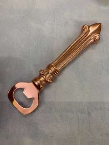 Ouvre-bouteille en métal Design poisson en laiton AK en or et argent fini article artisanal à bas prix pour ustensiles de cuisine/vaisselle - Product Image 3