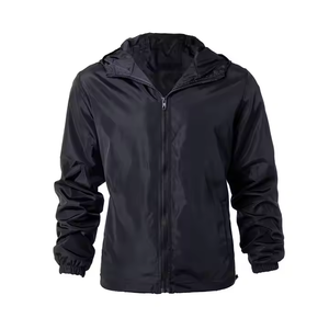 Chaqueta Bomber Deportiva de Alta Calidad para Hombre, con Cuello Alto, Cortavientos, Impermeable, de Secado Rápido, con Capucha y Cierre de Cremallera, Estilo Urbano - Product Image 1