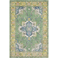 Tapis persan en coton tissé plat lavable, imprimé floral, pour salon, décoration intérieure, vente en gros, Malani Impex RUGS-92, fin