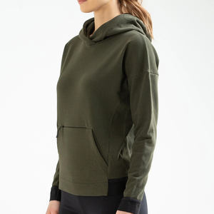 Sudaderas con Cremallera para Mujer, Diseño Nuevo, Técnica Puff, Cuello Alto, Cremallera Completa, Sudaderas Cortas, 100% Algodón, Más Vendidas - Product Image 5