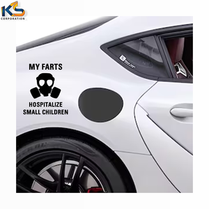 Calcomanía de pedos divertida personalizada, pegatina de resistencia al sol para ventana de coche o calcomanías de pared de vidrio, calcomanías de coche personalizables para vehículos - Product Image 5