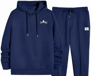 Chándal de invierno de moda | Diseño personalizado | Sólido con capucha | 100% algodón antibacteriano transpirable | Cómodo uso diario - Product Image 3