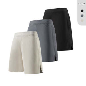 100% Polyester Breathable <b>Shorts</b> Fitness Sport Running <b>Shorts</b> Solid Color Gym Wear <b>Men</b> <b>Shorts</b> - Product Image 5