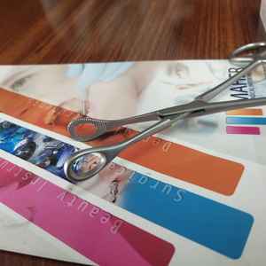 <b>Sponge</b> Holding Dressing Forceps Certified CE Mahersi - Product Image 4