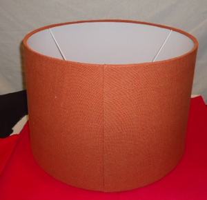 Modern Elegant White Cotton Fabric Lamp Shades Custom Ring and <b>Frame</b> Design for Premium Light Covers - Product Image 2