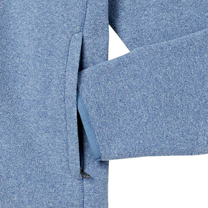 Sweat à capuche en polaire personnalisé pour homme, style hip-hop, avec fermeture éclair et impression DTF, design contrasté de haute qualité - Product Image 5