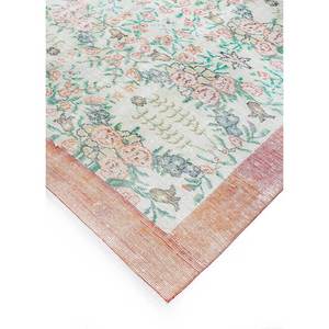 Alfombra de Lana Anudada a Mano de Gran Tamaño, Estilo Vintage, Pae-1539, Patrón Floral Rojo Naranja, para Sala de Estar, Pasillo, para Adolescentes, Rectangular - Product Image 2