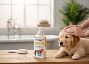 PETBIOLOGY Luxury Gentle Paw Wash Hypoallergenic Plastic Shampoo for <b>Dogs</b> Cats & Puppies (from 3 Months) 300m RU All Seasons - Product Image 6