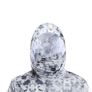 Sweat à capuche de pêche pour homme, de haute qualité, entièrement personnalisé, imprimé, imperméable, respirant, à séchage rapide, avec protection UPF 50 - Product Image 5