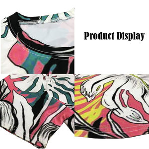 T-shirt de sport pour homme en sublimation 100% polyester tricoté écologique confortable et léger T-shirt OEM/ODM - Product Image 3
