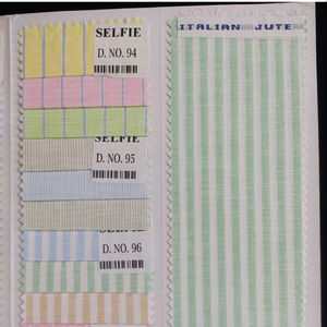 Rollos de tela de lino de color personalizado suministro al por mayor textil tejido sostenible para ropa de niñas fábrica de proyectos de diseño de interiores - Product Image 2