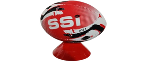 Rugbirra Pelotas de rugby de calidad premium Mejor tamaño-5 Pelota duradera para todo clima con agarre fuerte - Product Image 4