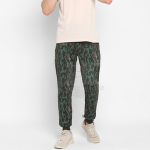 Pantalones de jogging informales de cintura media rectos ligeros para hombre de nueva moda 100% algodón ecológico - Product Image 5