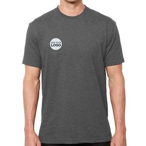 Camiseta Premium de Mezcla Triple Bella Canvas, Corte Ajustado, Ecológica, Color Gris Carbón - Product Image 1