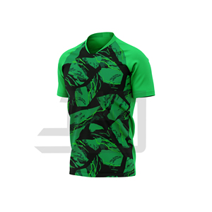 JAMEZ SPORTS Unisex Adult Soccer Jersey Quick Dry Breathable Lightweight Anti-Bacterial 100% Cotton Football <b>Shirt</b> for Sports - Product Image 4