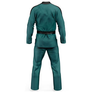 Uniforme de Karate Jiu Jitsu de algodón blanco clásico Uniforme de Karate Jiu Jitsu de entrenamiento de peso pesado - Product Image 6