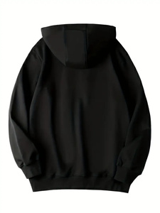 Jersey básico de invierno de calidad superior para hombre, nuevo diseño de estilo, mezclada de lana de algodón ligero Sudadera con capucha, patrón sólido con capucha - Product Image 4