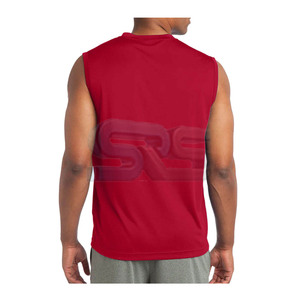 Vente chaude Hommes Débardeur Personnalisé Débardeurs Fitness Vêtements Respirant D'entraînement Sans Manches Gilet Pakistan Fait Gym Porter - Product Image 5