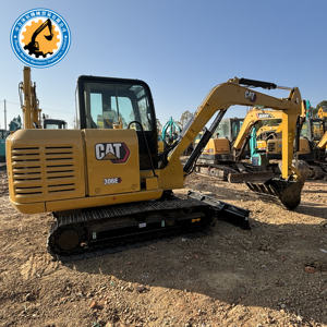 Vente bon marché Mini pelleteuse sur chenilles Caterpillar 306e de 6 tonnes d'occasion fabriquée au Japon - Product Image 2