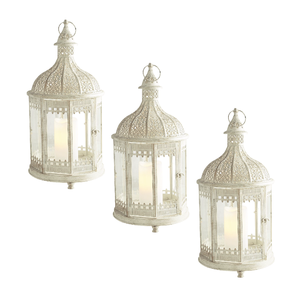 Candélabre de mariage européen en fer blanc lanterne bougeoirs en métal pour intérieur extérieur maison hôtel décoration sol vase fonction - Product Image 6