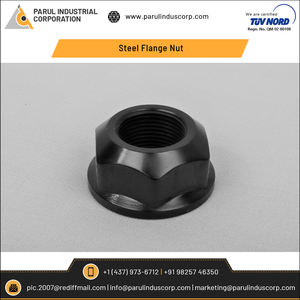 Superior Quality Custom Polished/Zinc Coating Steel Spindle Flange Nut Strongly Built by Indian Manufacturer - Product Image 4