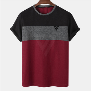 Camisetas de Manga Corta al por Mayor, 100% Algodón, Estampado Personalizado, Impresión Digital, Transpirables, Estilo Urbano, Tallas Grandes para Hombre - Product Image 6
