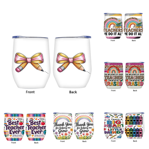 Prodotto di Tendenza all'Ingrosso 2026, Regalo per la Festa degli Insegnanti, Tazza a Forma di Uovo da 12oz in Acciaio Inox con Logo Personalizzabile e Rivestimento in Polvere - Product Image 1