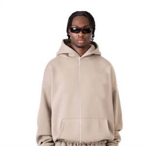 เสื้อฮู้ดซิปผู้ชายแบบพรีเมี่ยมนุ่มและทนทานเหมาะสำหรับใช้ในชีวิตประจำวันและฝังรากลึกในสภาพอากาศหนาวเย็น - Product Image 2