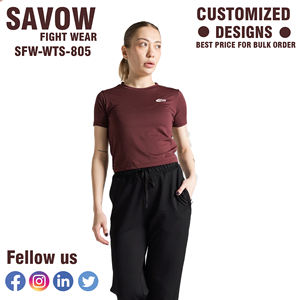 Sportif femmes t-shirts vêtements de sport séchage rapide course t-shirt à manches courtes haut d'entraînement respirant Gym Fitness Yoga chemise pour dames - Product Image 3