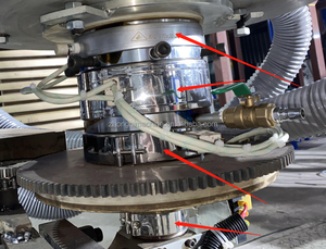 Machine de soufflage de <span class=keywords><strong>film</strong></span> coextrudé ABA à trois couches, haute efficacité pour <span class=keywords><strong>film</strong></span> d'emballage plastique - Product Image 5