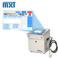 Automatische continue inkjetprinter - CIJ oplosmiddelinkt Flex & Egg compatibel NR-12 compatibele codering voor Brazilië Bangladesh PVC buizen